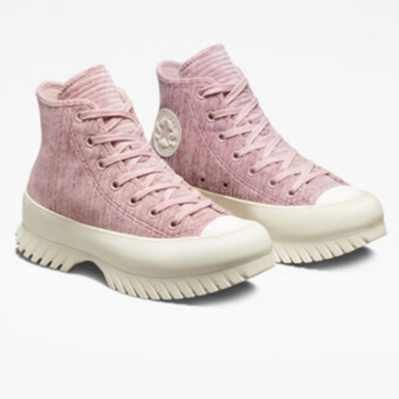 Converse Chuck Taylor All Star Lugged 2.0 Velour Sneakers 8, 8.5, 9.5 NWT - Picture 3 of 8